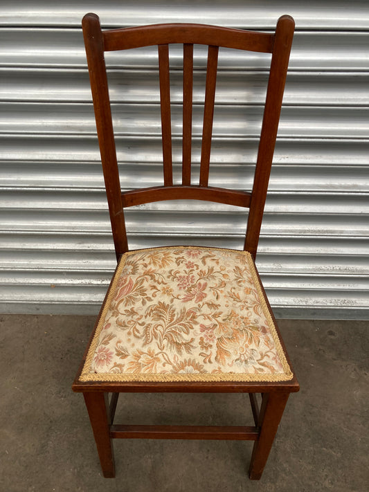 Single antique dining chair