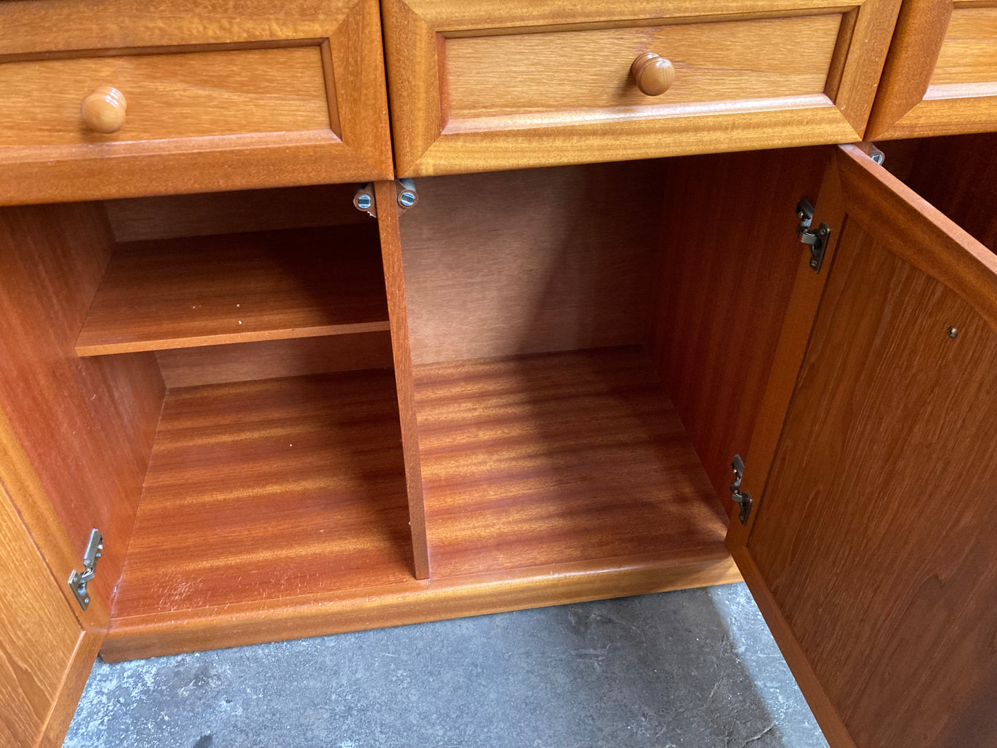 A Sutcliffe teak display cabinet