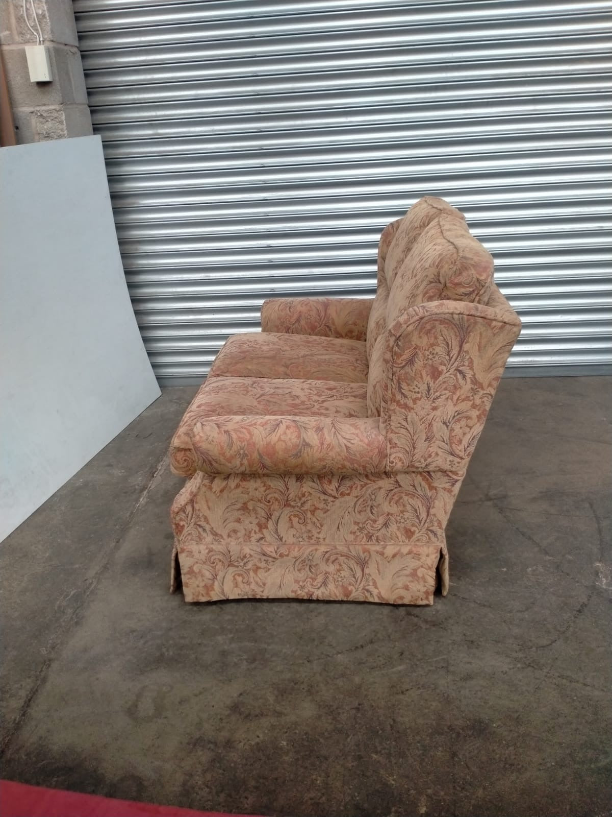 Oakdale Vintage fabric 2 seater sofa