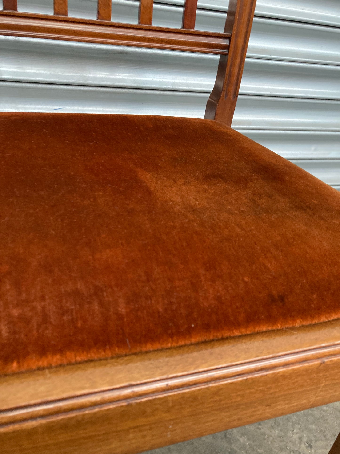 Single antique dining chair