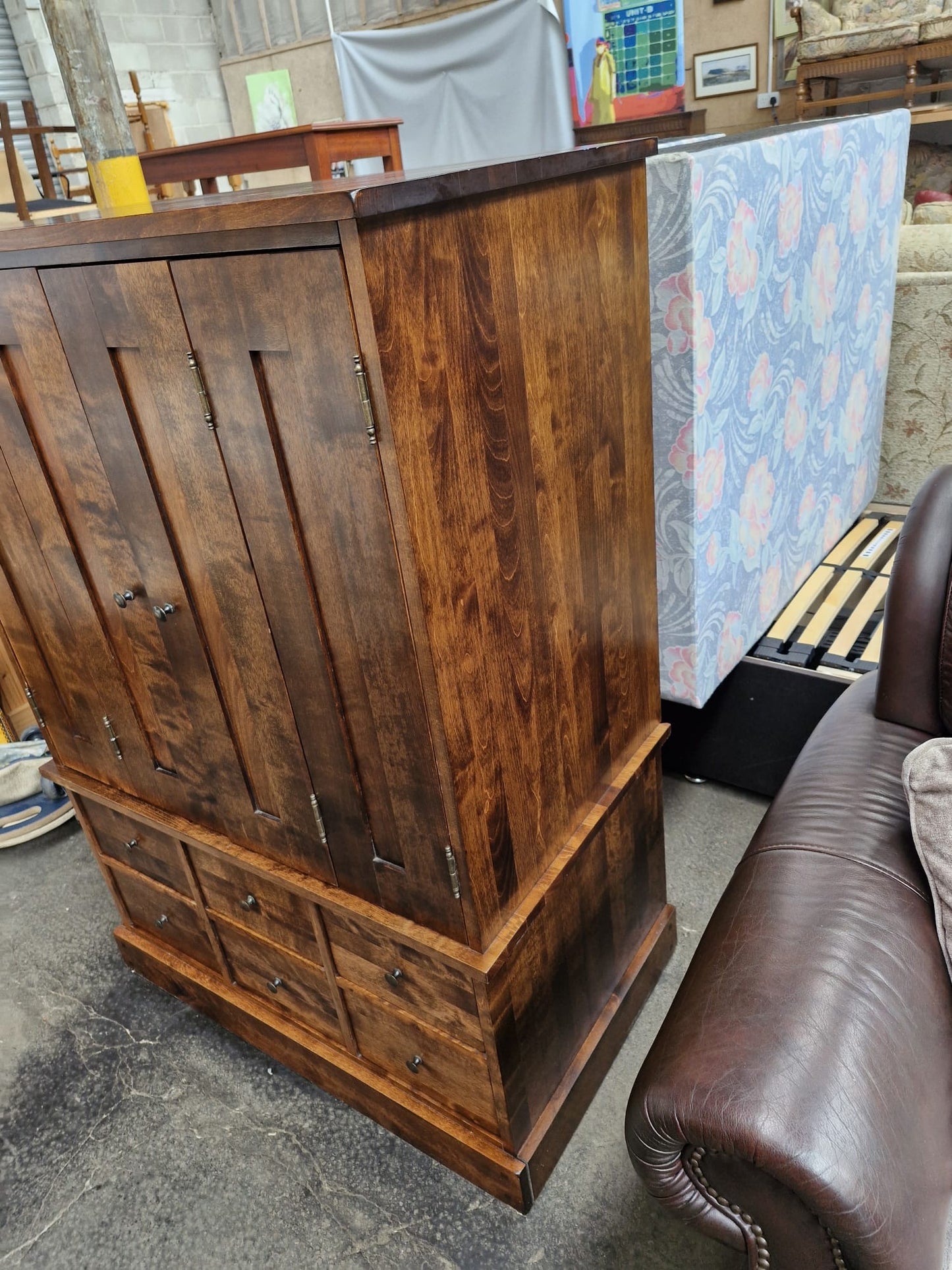 Laura Ashley Garrat TV Cabinet — Repurposed Children's Wardrobe