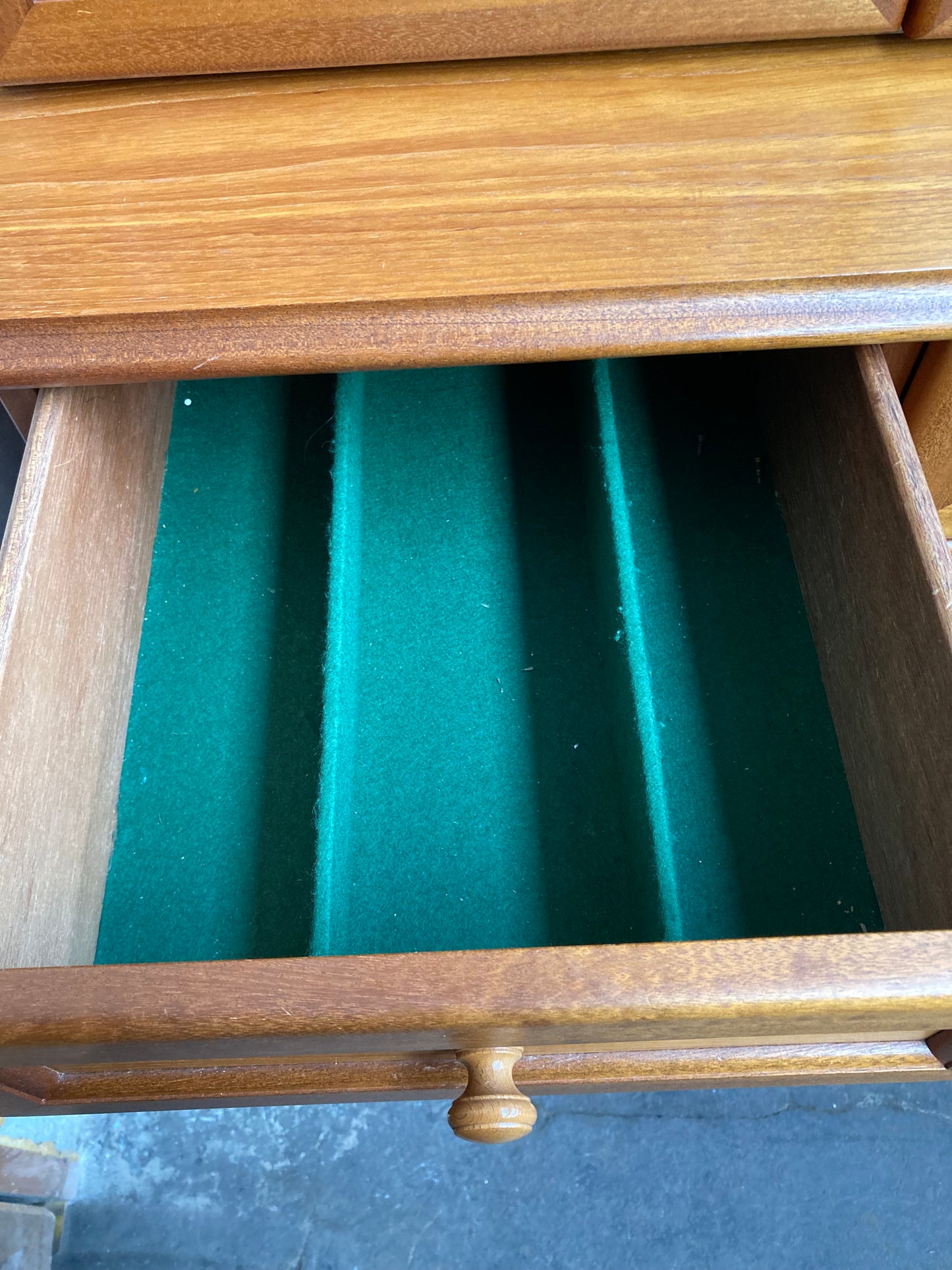 A Sutcliffe teak display cabinet