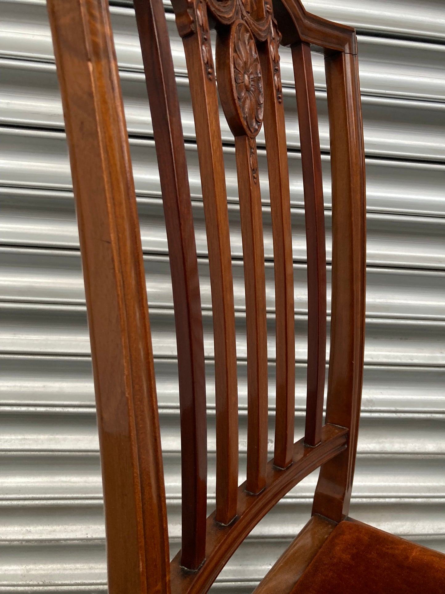 Single antique dining chair