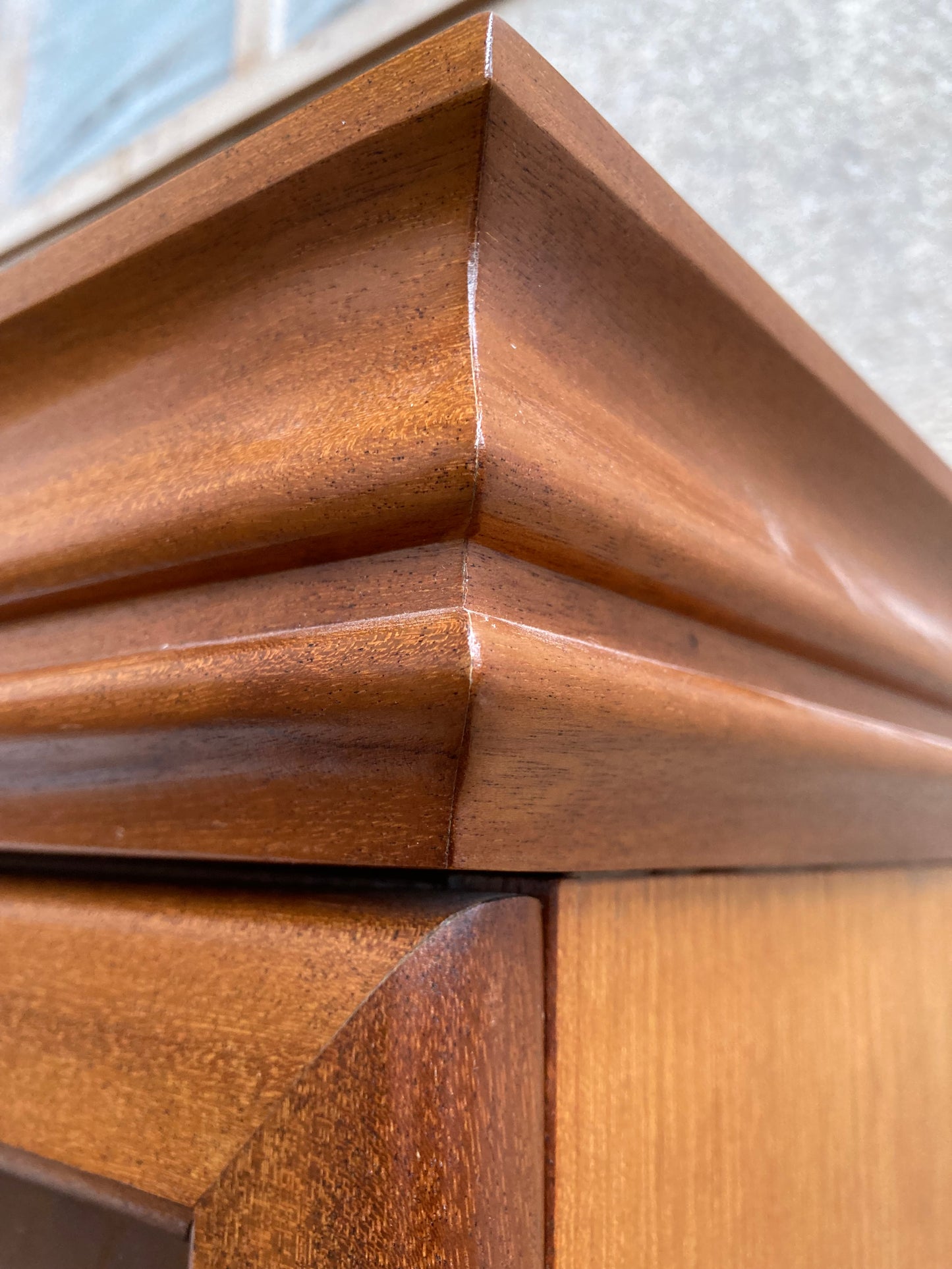 A Sutcliffe teak display cabinet