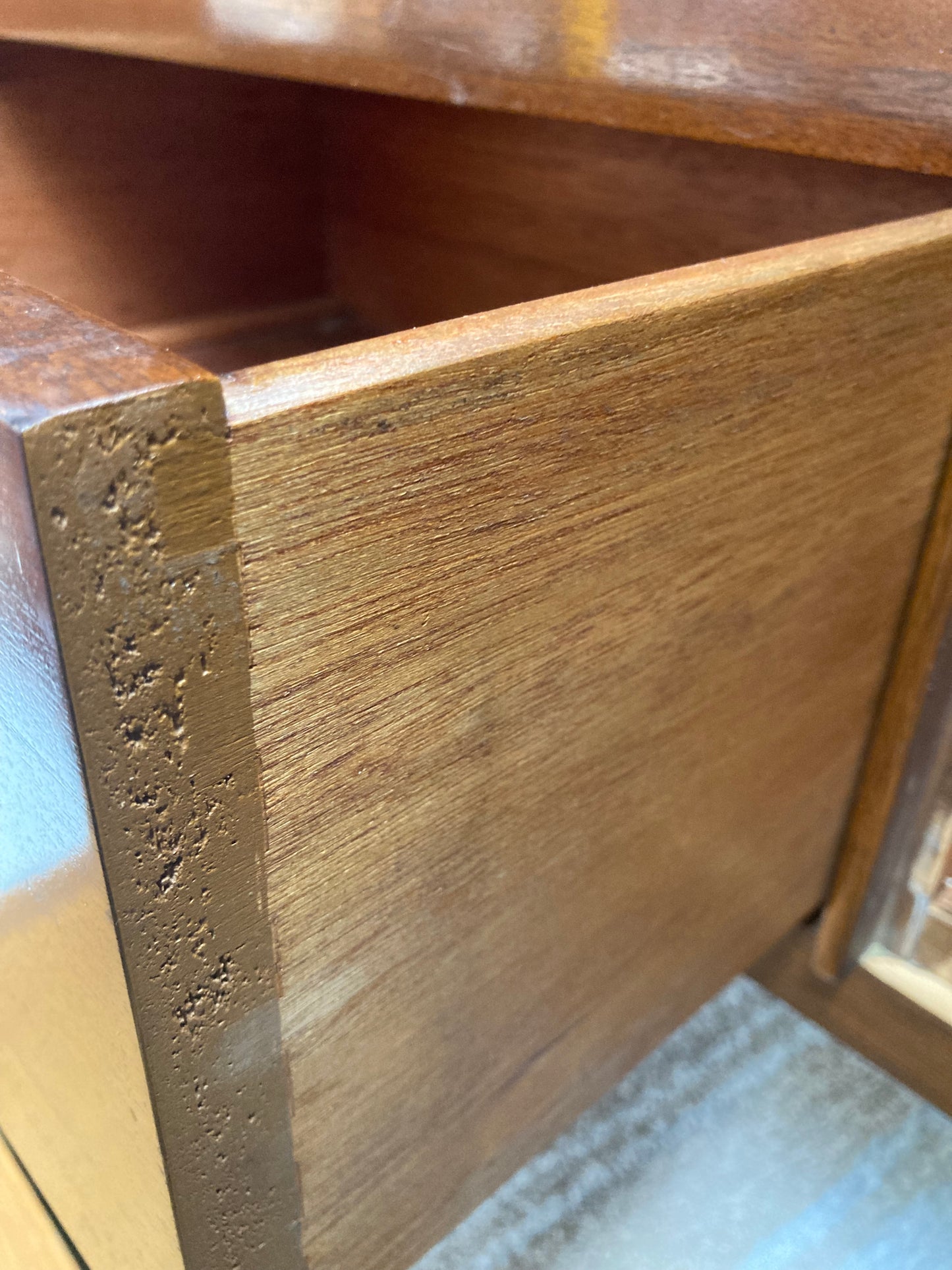 Sutcliffe of Todmorden Mid-Century Teak Sideboard | c.1963 | Original Label Intact