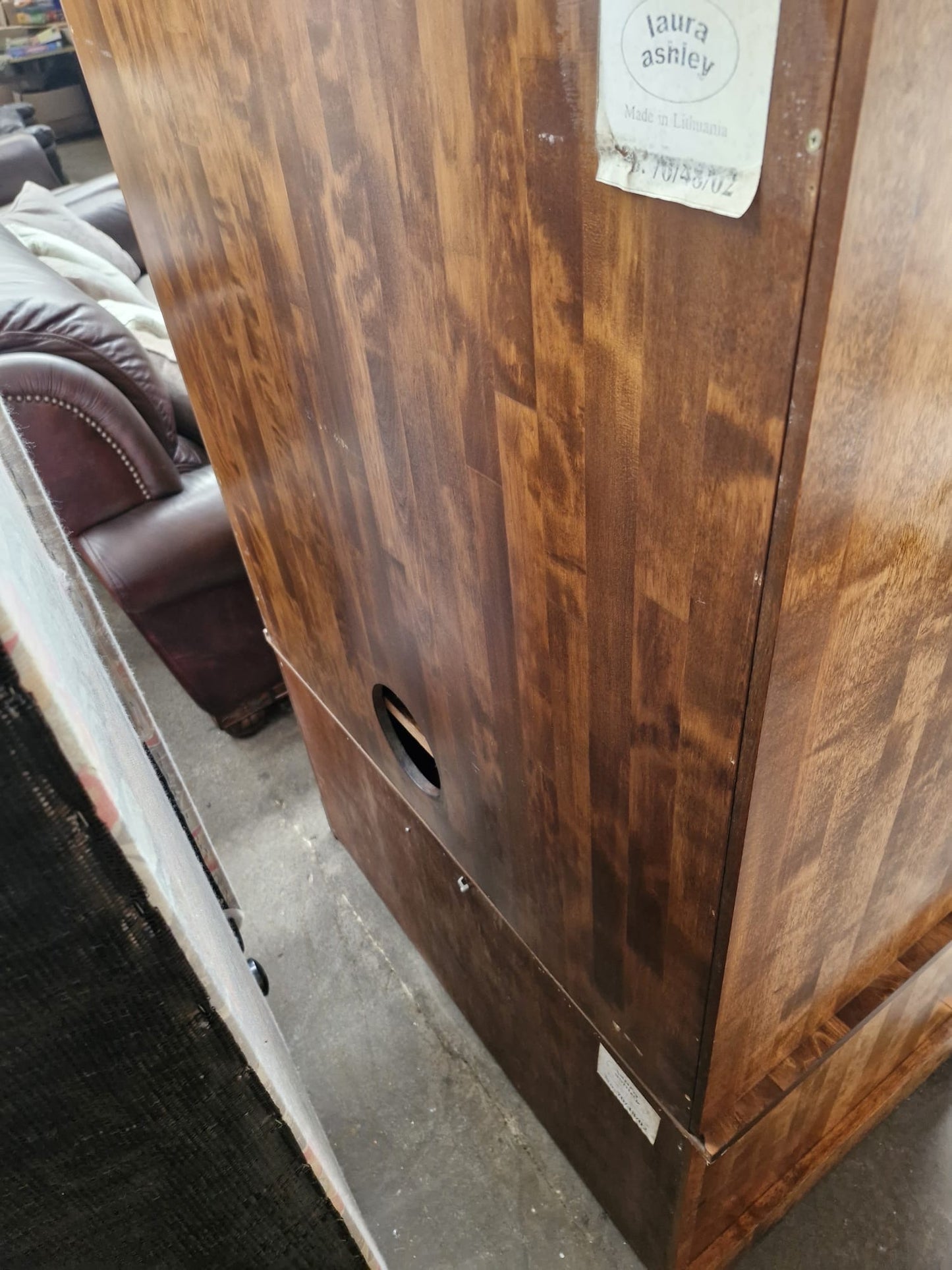 Laura Ashley Garrat TV Cabinet — Repurposed Children's Wardrobe
