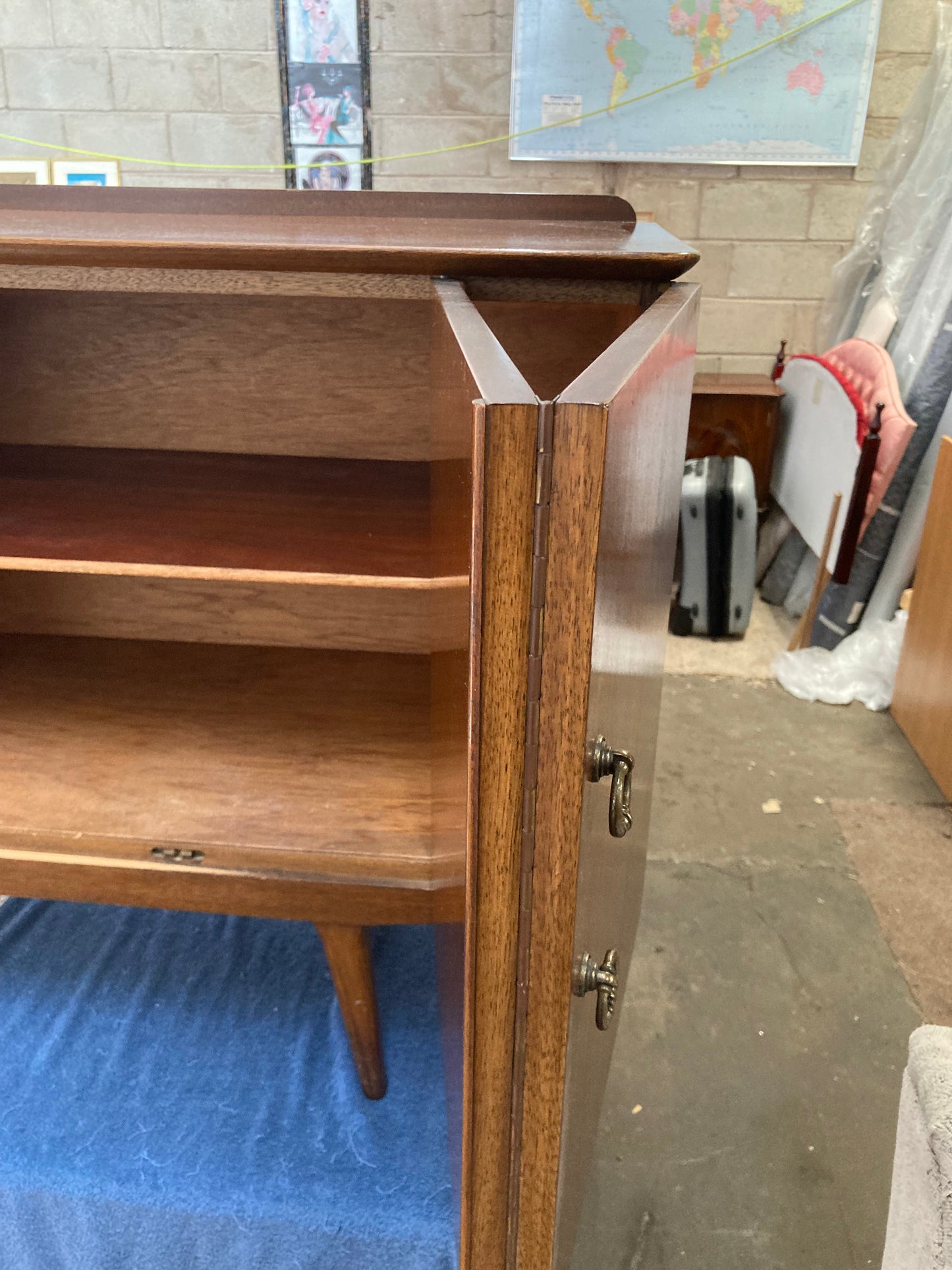 Sutcliffe of Todmorden Mid-Century Teak Sideboard | c.1963 | Original Label Intact
