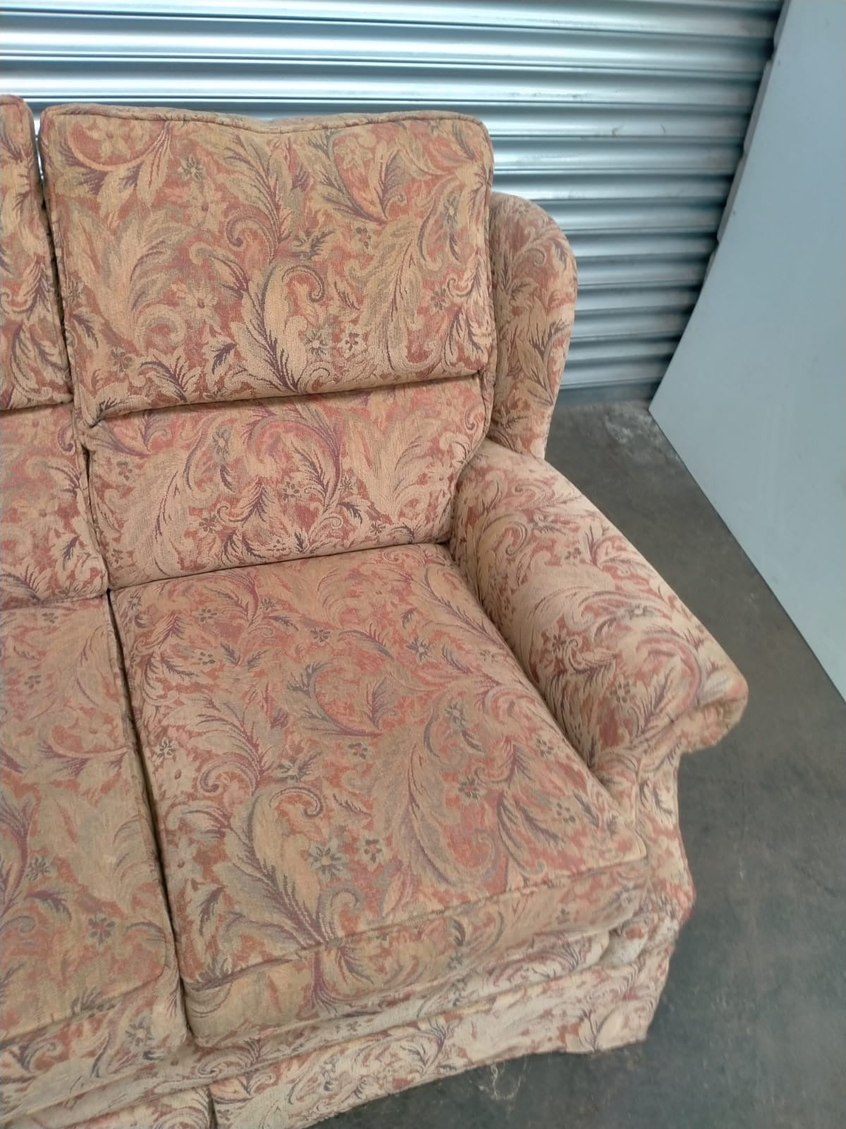 Oakdale Vintage fabric 2 seater sofa