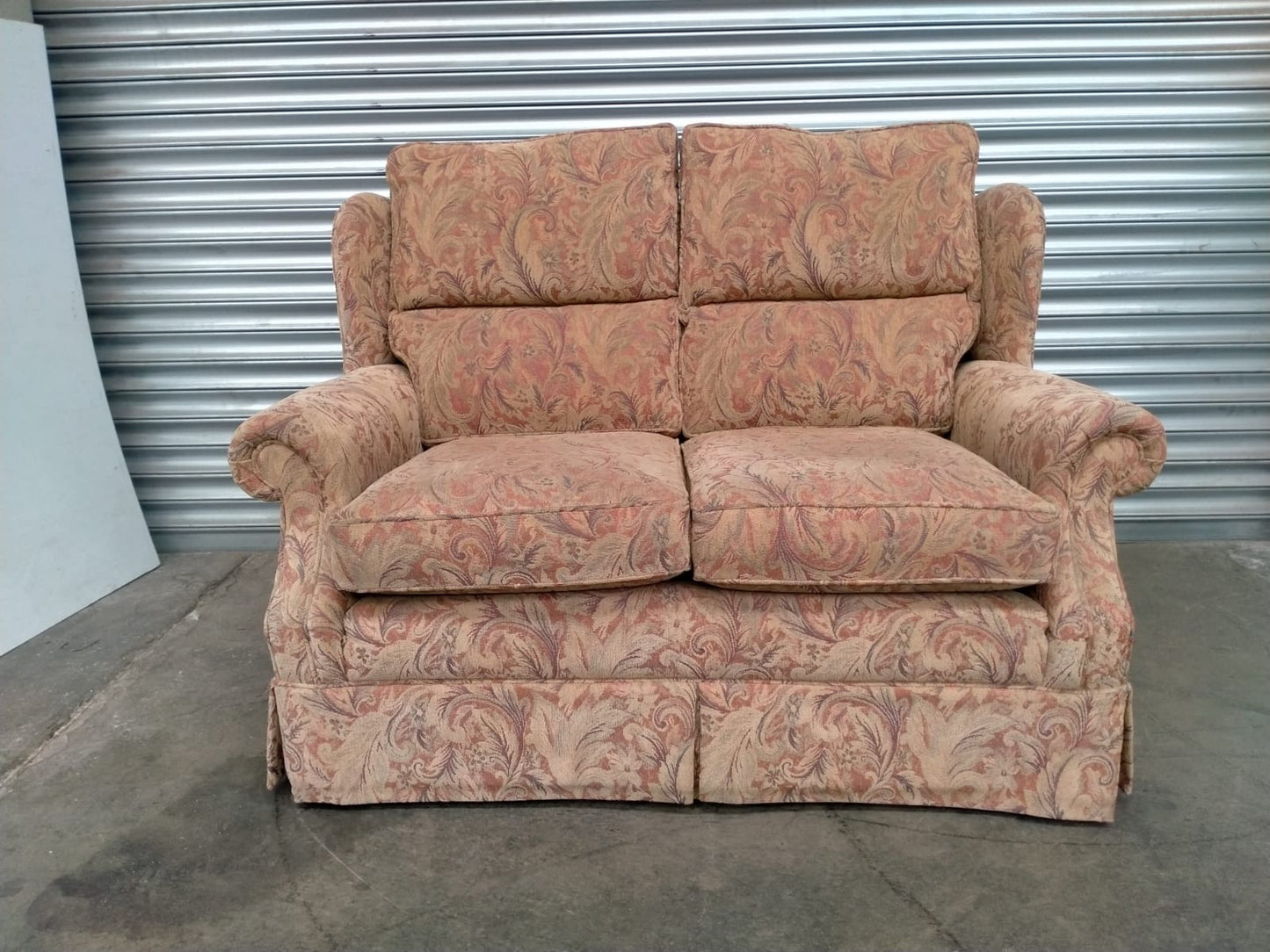 Oakdale Vintage fabric 2 seater sofa