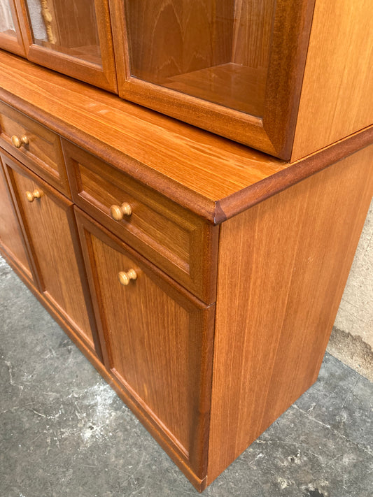 A Sutcliffe teak display cabinet