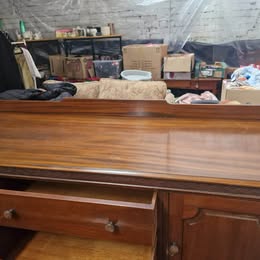 Early 20th Century Mahogany Sideboard | Carved Frieze | Cabriole Legs | Interior Locking Drawers