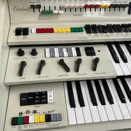 Yamaha Electone D-80 Vintage Electric Organ | Rare Blonde Finish | Cassette Tape Deck | PASS Analogue Synthesis