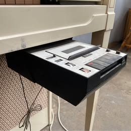 Yamaha Electone D-80 Vintage Electric Organ | Rare Blonde Finish | Cassette Tape Deck | PASS Analogue Synthesis