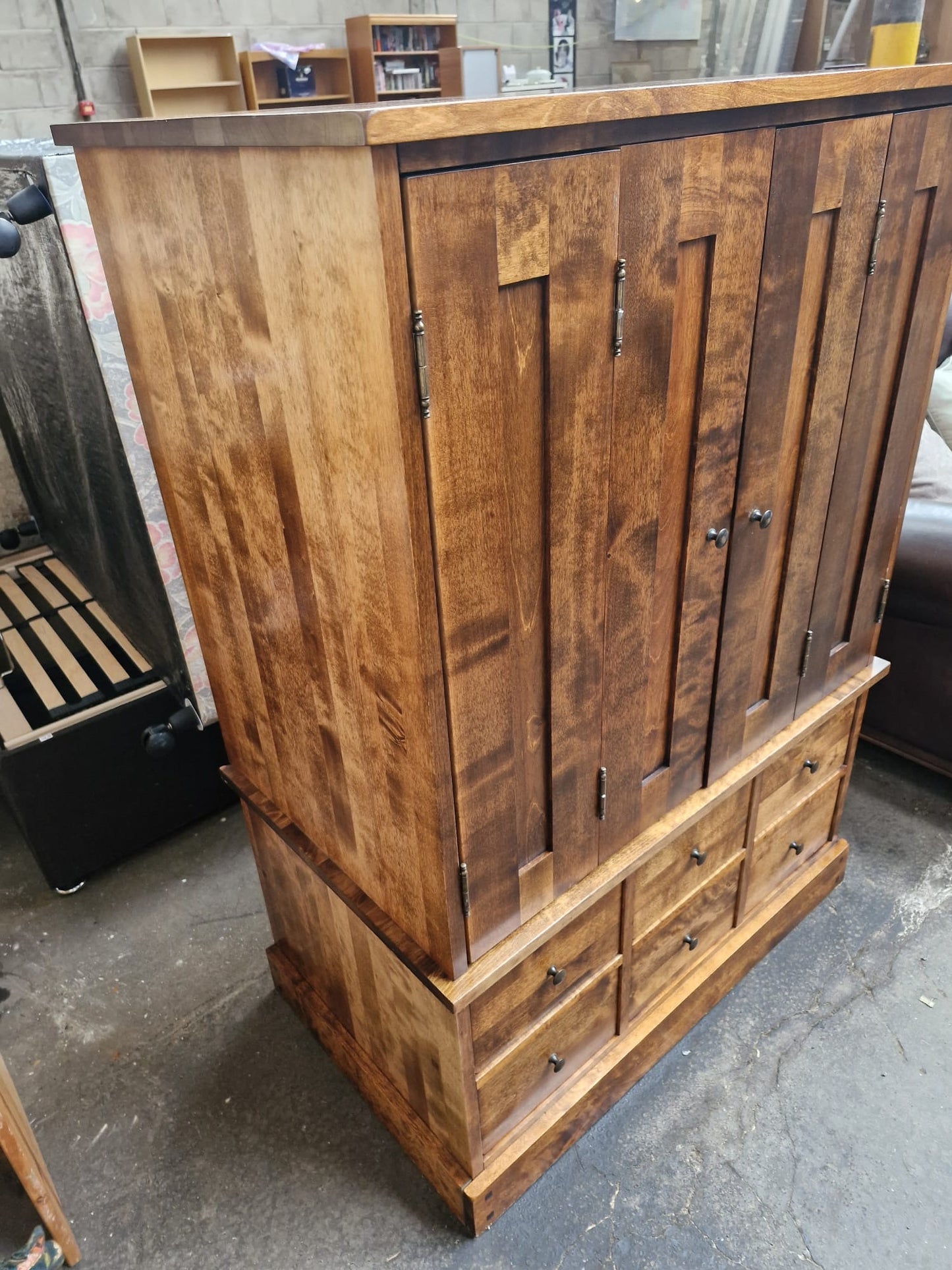 Laura Ashley Garrat TV Cabinet — Repurposed Children's Wardrobe