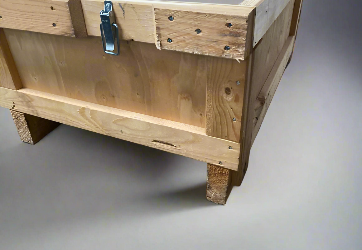 Large ex military missile box - storage trunk - collectible trunk