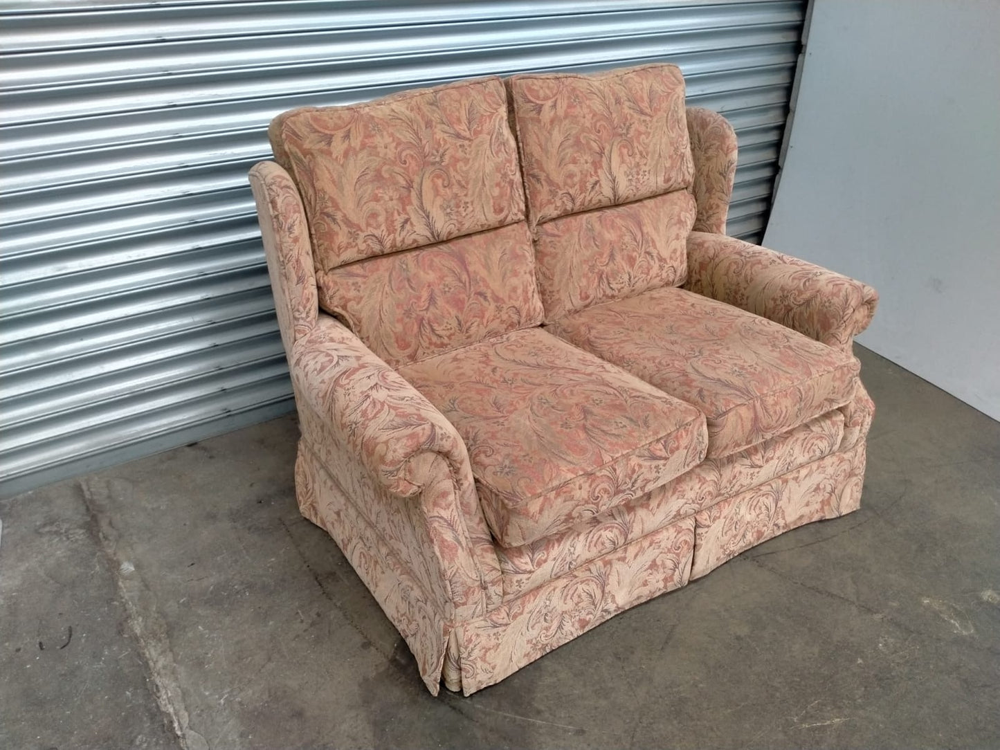 Oakdale Vintage fabric 2 seater sofa
