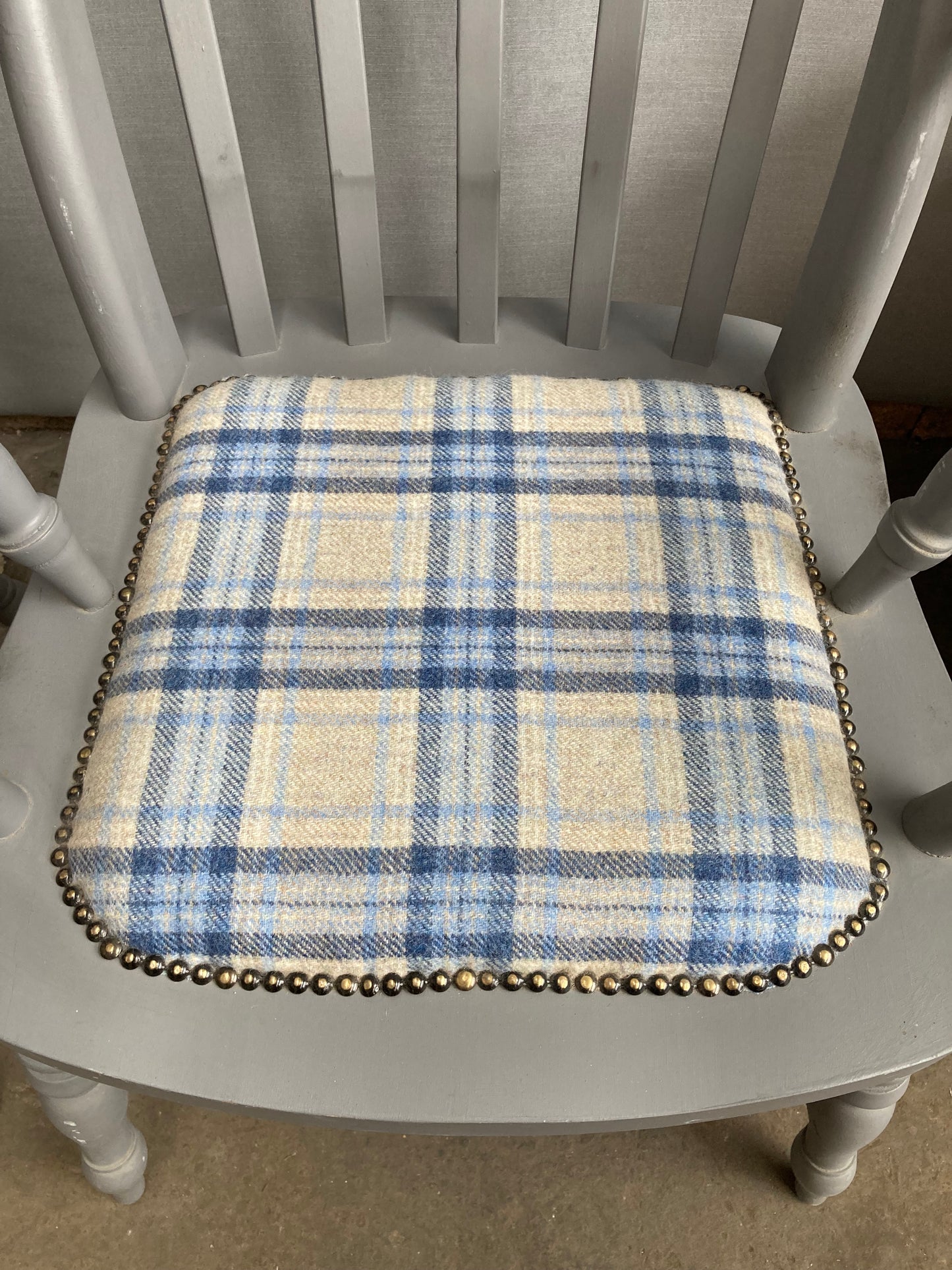 Pair of Large Vintage Country Farmhouse Carver Armchairs