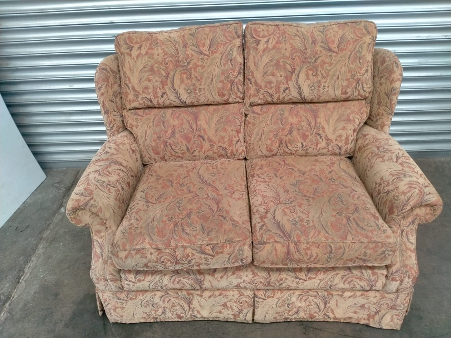 Oakdale Vintage fabric 2 seater sofa