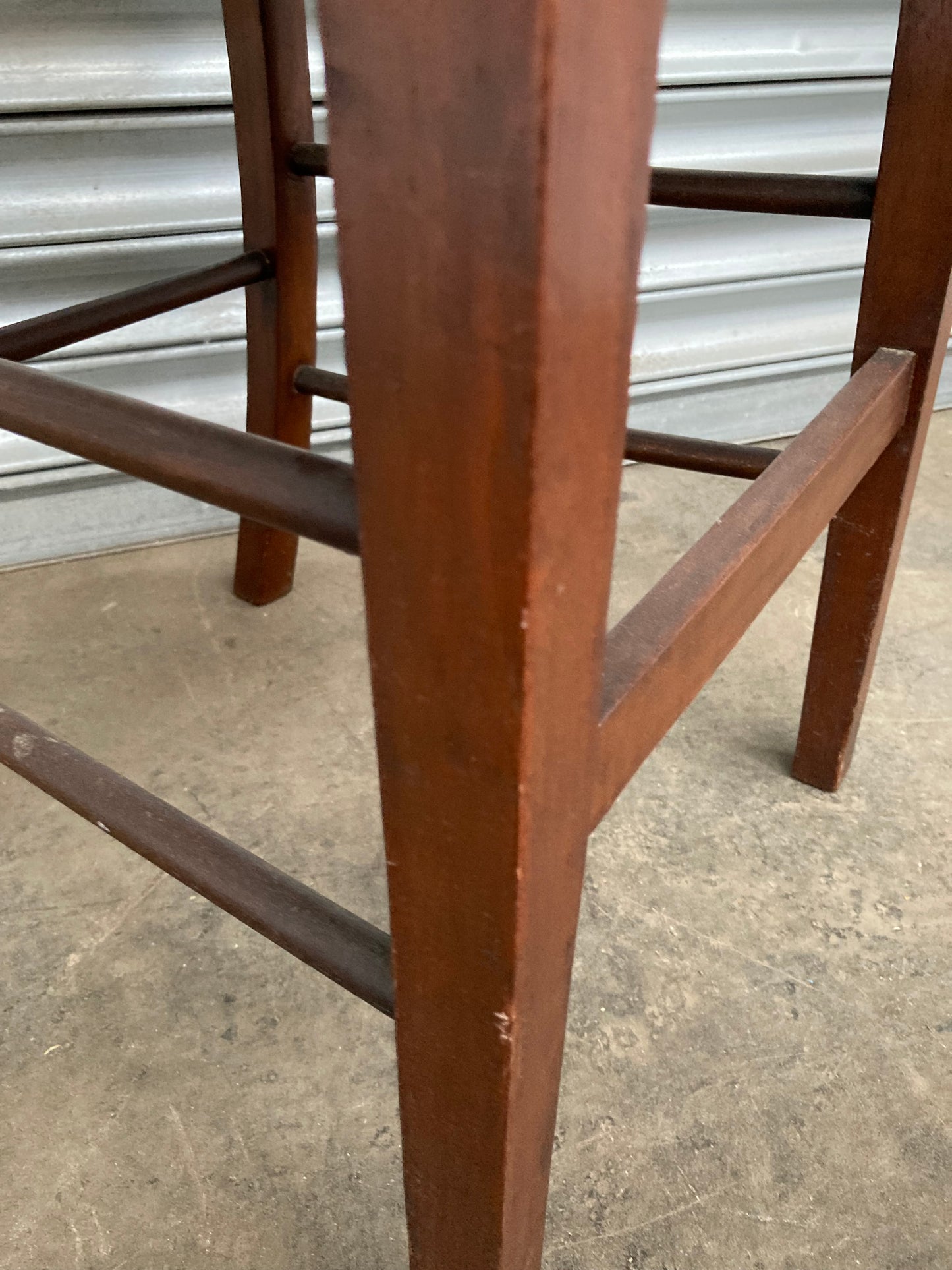 Single antique dining chair
