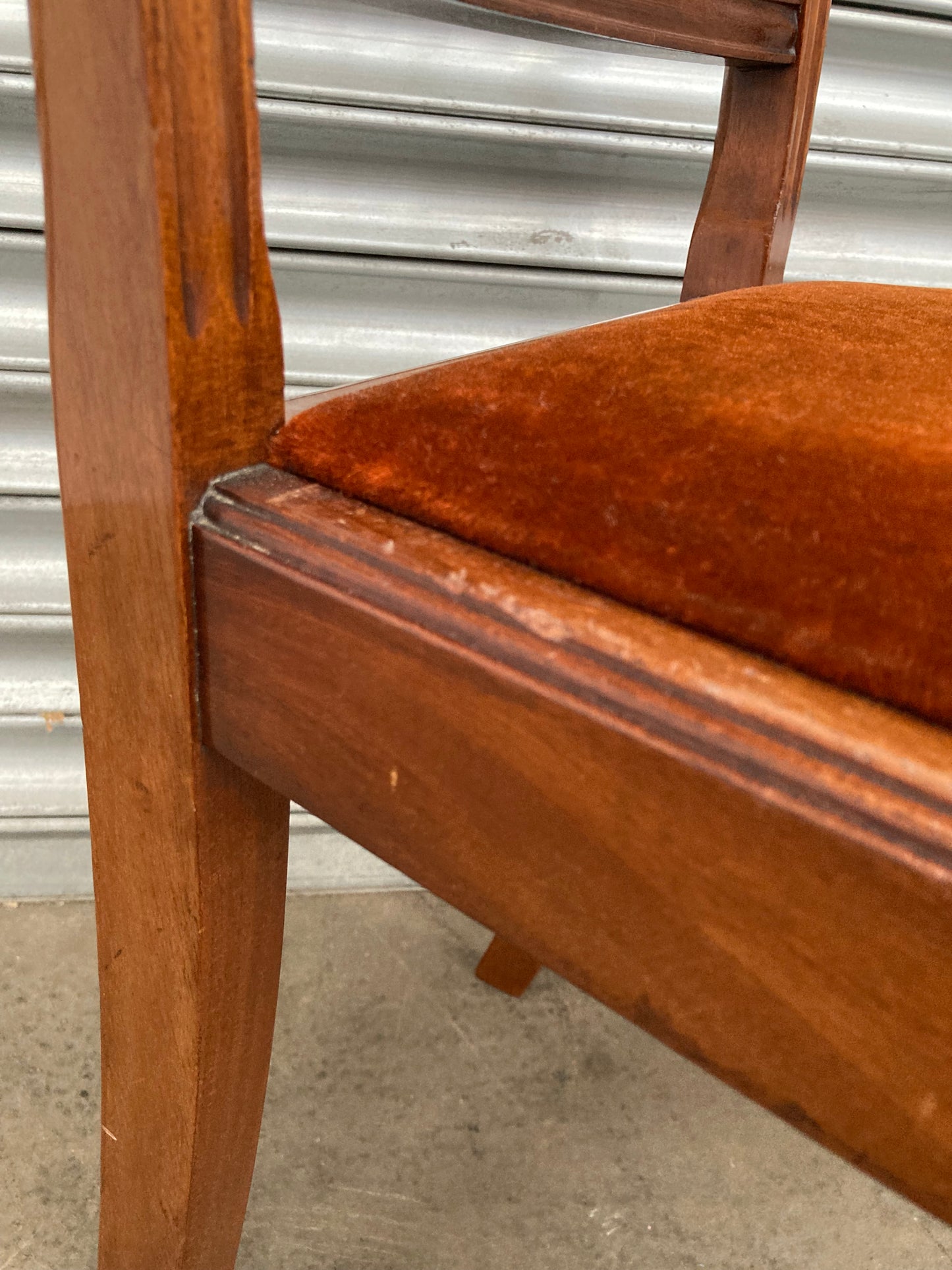 Single antique dining chair