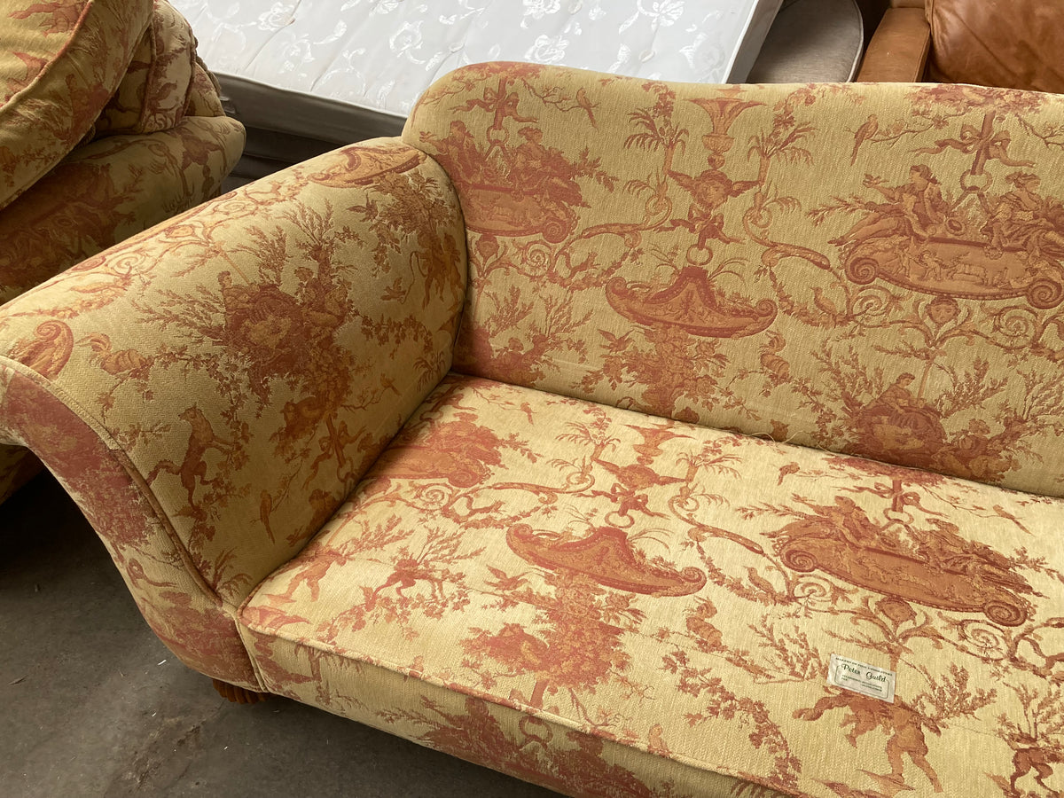 A beautiful, high-quality **Peter Guild – Makers of Fine Upholstery** 3-piece suite,